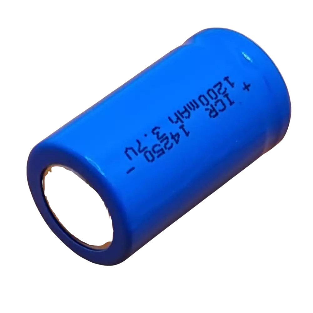 Batterie rechargeable Li-ion 14250 3.7V 1200mAh