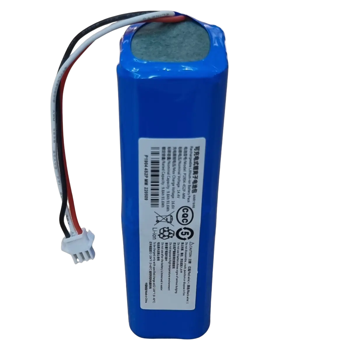 Batterie Li-ion 14.4V 9800mAh aspirateur robot 3 broches