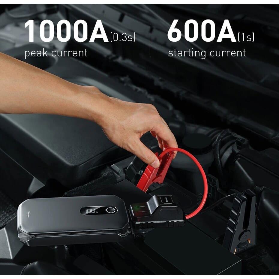 Booster de Secours 12v Lithium pour Vehicule Moteur Accessoires Energie