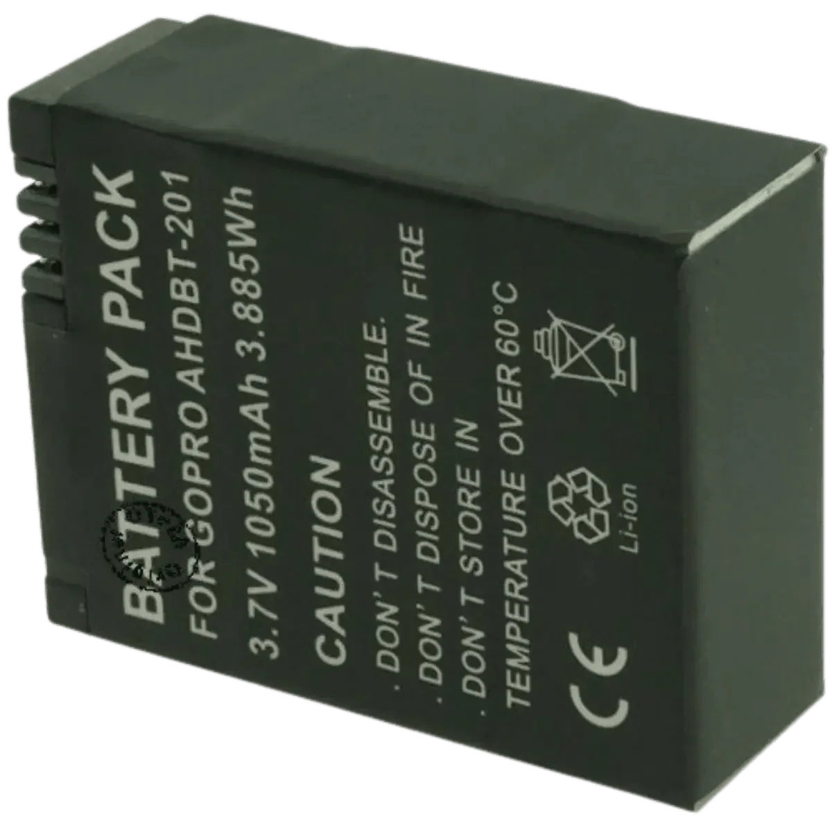 Batterie GoPro Hero 3, 3 Plus, edition black, silver, white