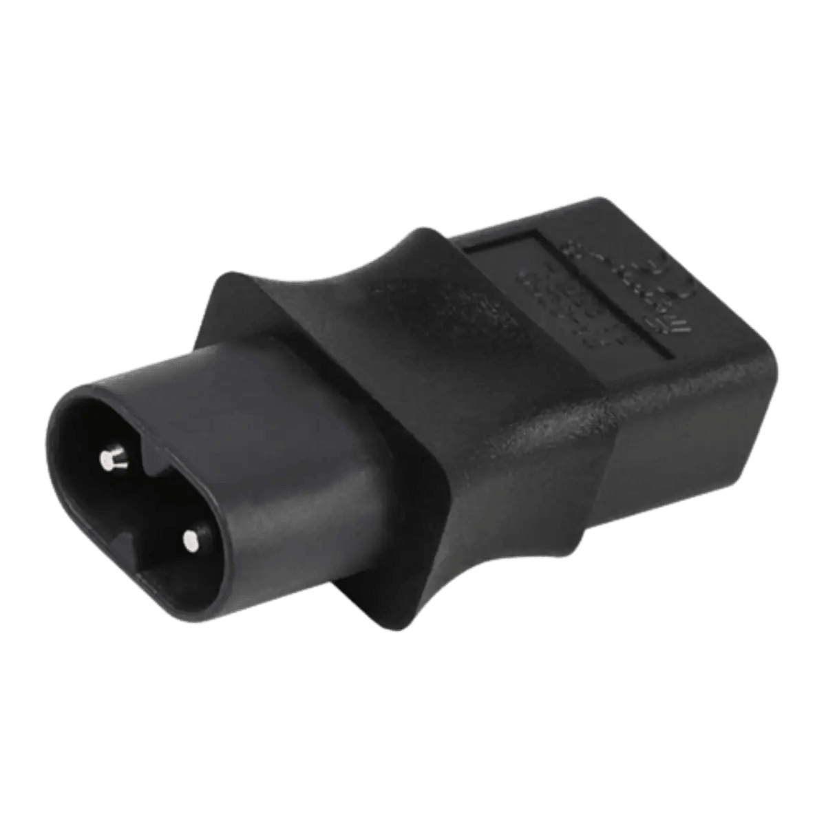 Adaptateur IEC 320 C8 mâle vers IEC320 C9 femelle, 2 broches