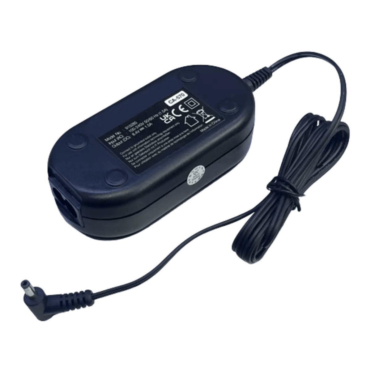 Alimentation CA-570 pour appareil photo Canon XC10 XA10 XA20 XA25 XA30 XA35 et autres