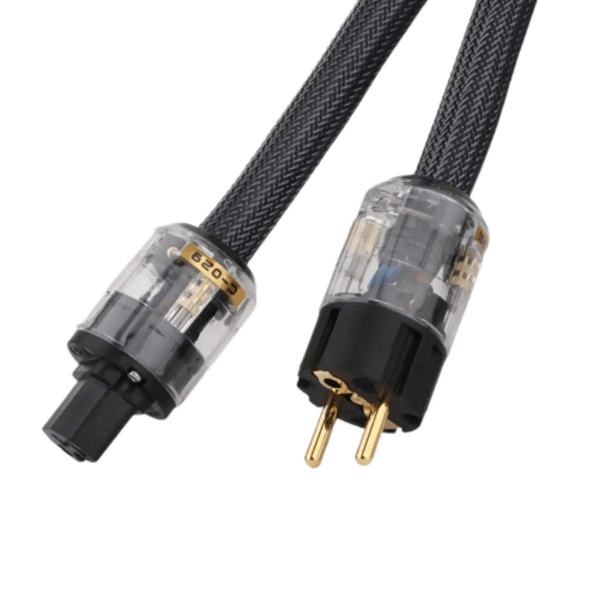 Cordon d'alimentation électrique Hifi Eu 4mm² en Cuivre Pur 2m