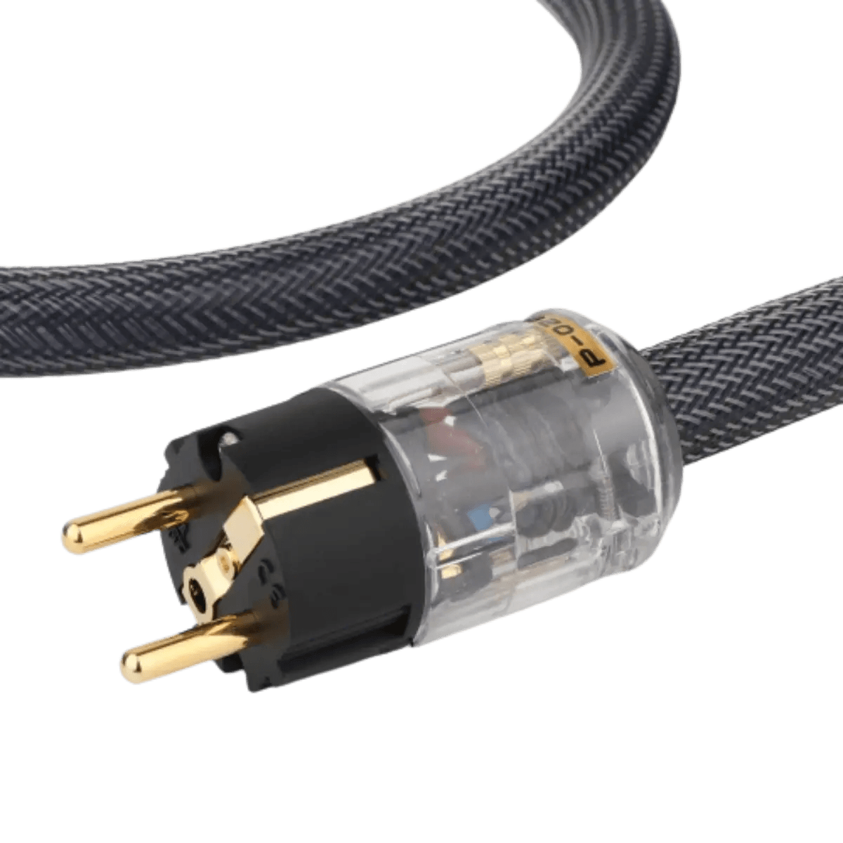 Cordon d'alimentation électrique Hifi Eu 4mm² en Cuivre Pur 2m