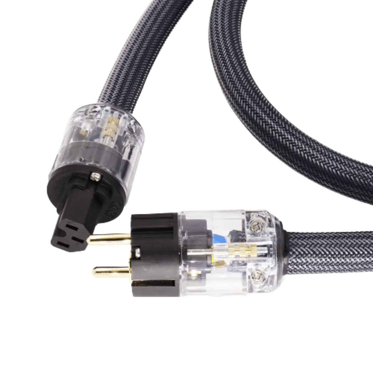 Cordon d'alimentation électrique Hifi Eu 4mm² en Cuivre Pur 2m