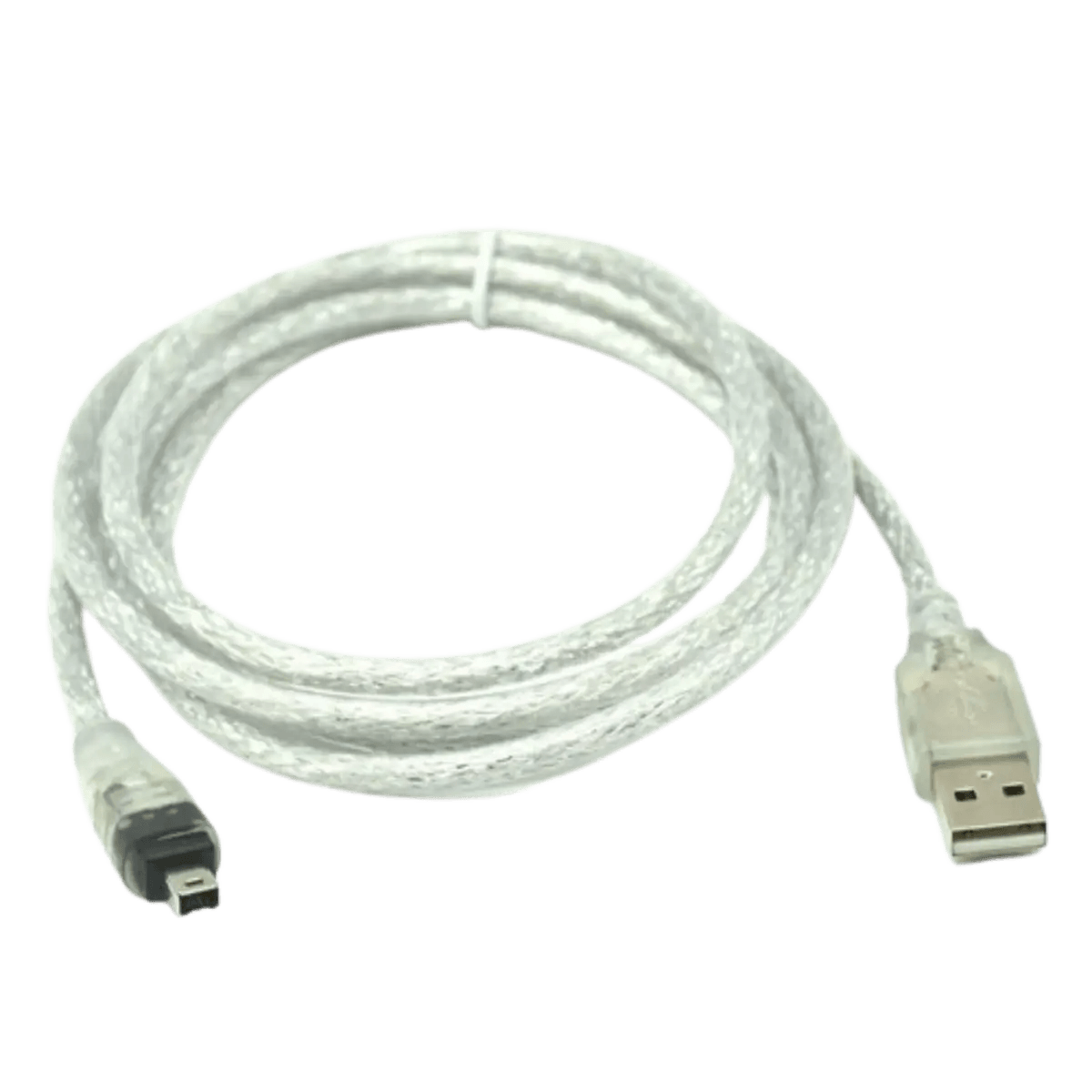 Câble Adaptateur USB Mâle vers Firewire IEEE 1394, 4 Broches Ilink Mâle