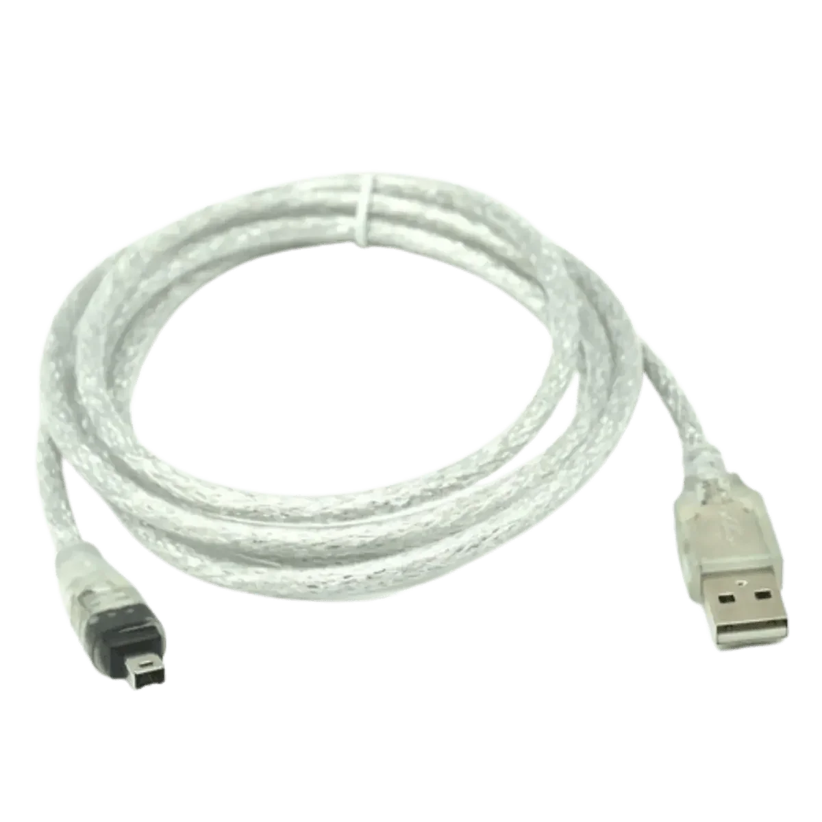Câble Adaptateur USB Mâle vers Firewire IEEE 1394, 4 Broches Ilink Mâle