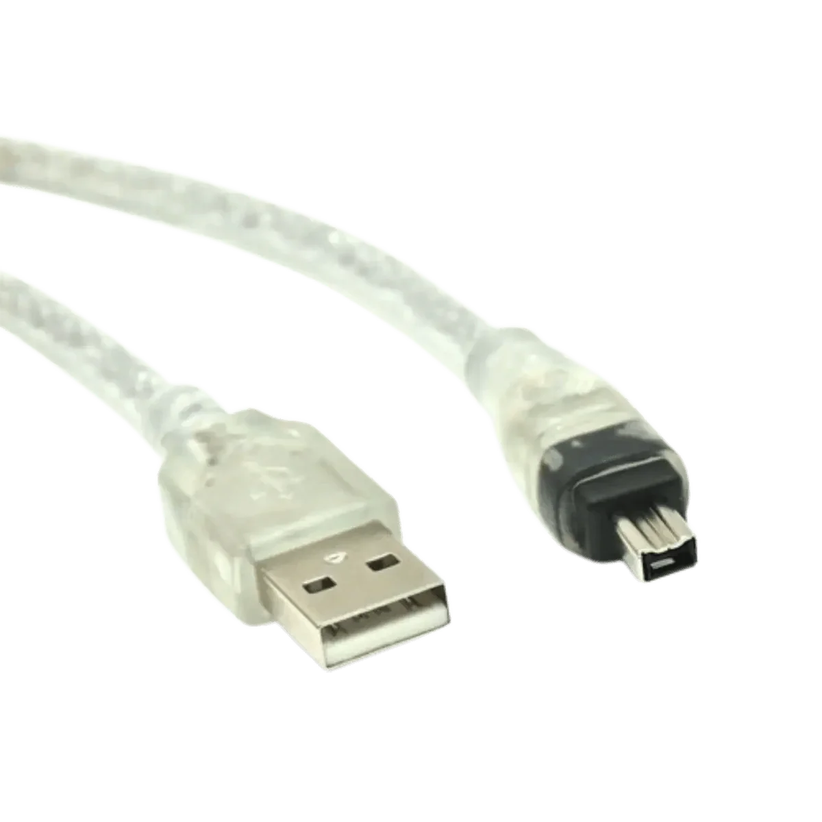 Câble Adaptateur USB Mâle vers Firewire IEEE 1394, 4 Broches Ilink Mâle