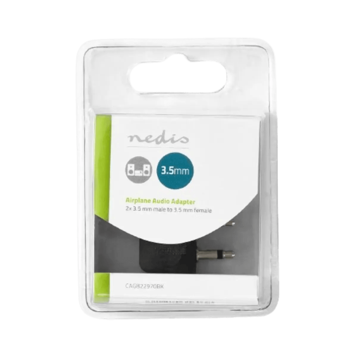 Adaptateur audio stéréo 2x 3.5mm Mâle, 2x 3.5mm Femelle