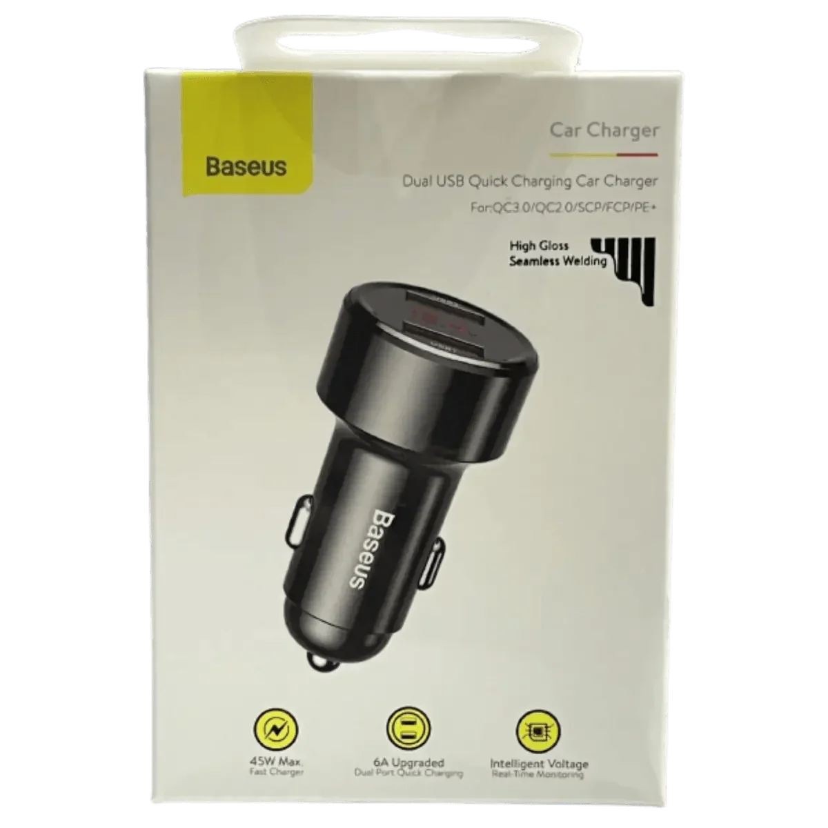 Chargeur allume cigare 12-24V voiture 45W 2x USB affichage LED - Accessoires Energie