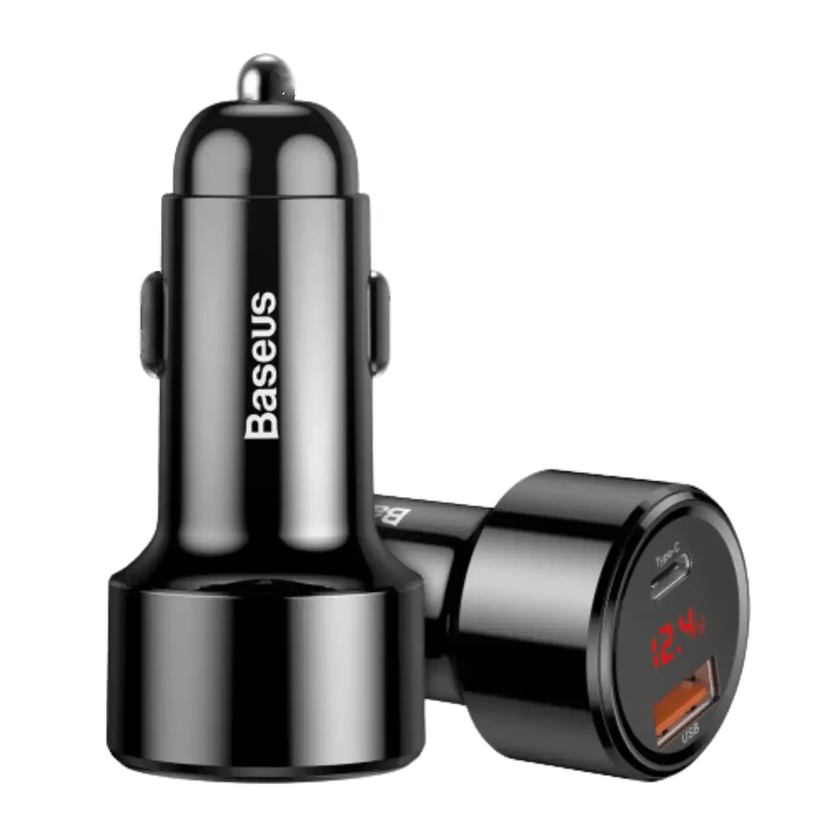 Chargeur allume cigare 12-24V voiture 45W USB et USB-C affichage LED