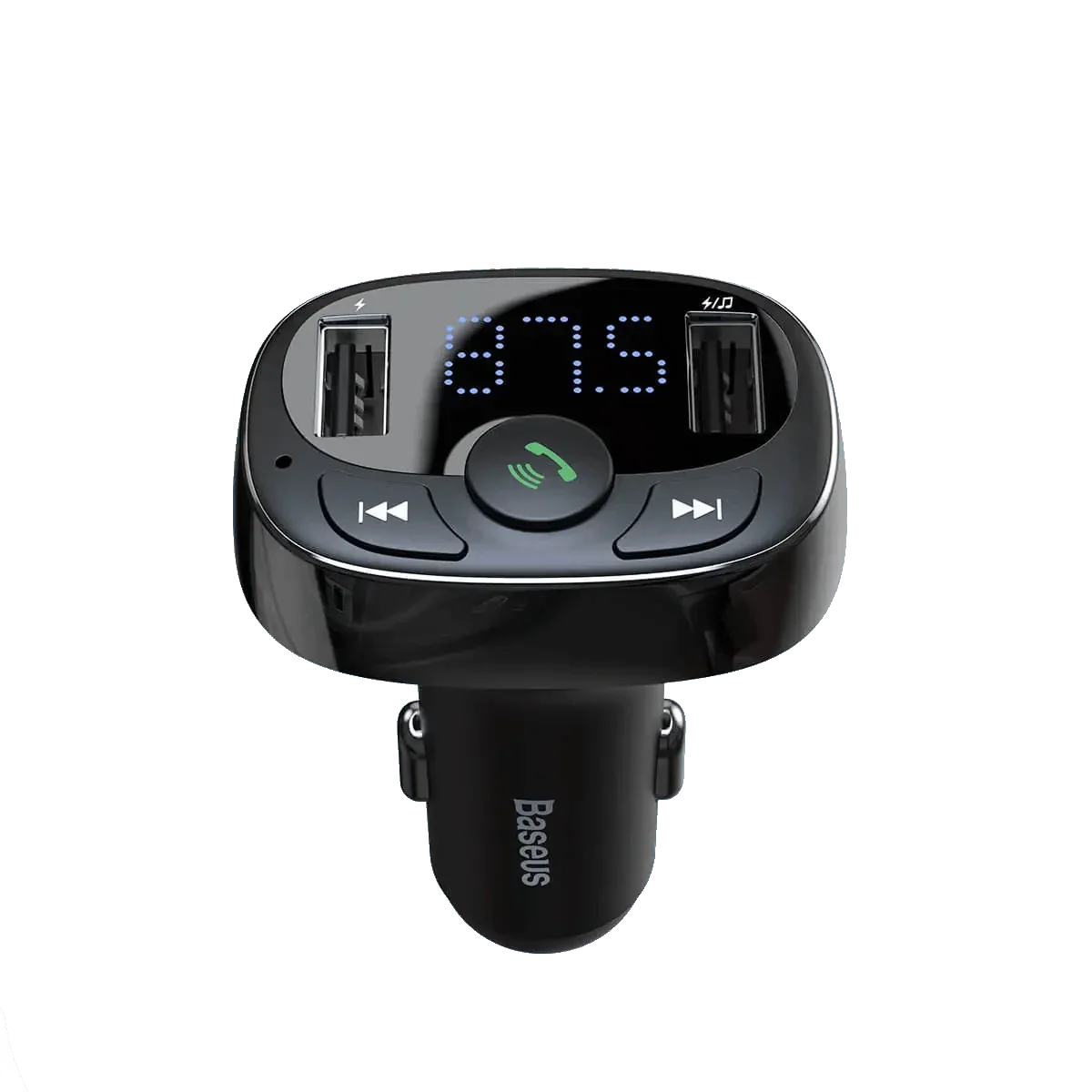 Chargeur USB et transmetteur FM allume cigare