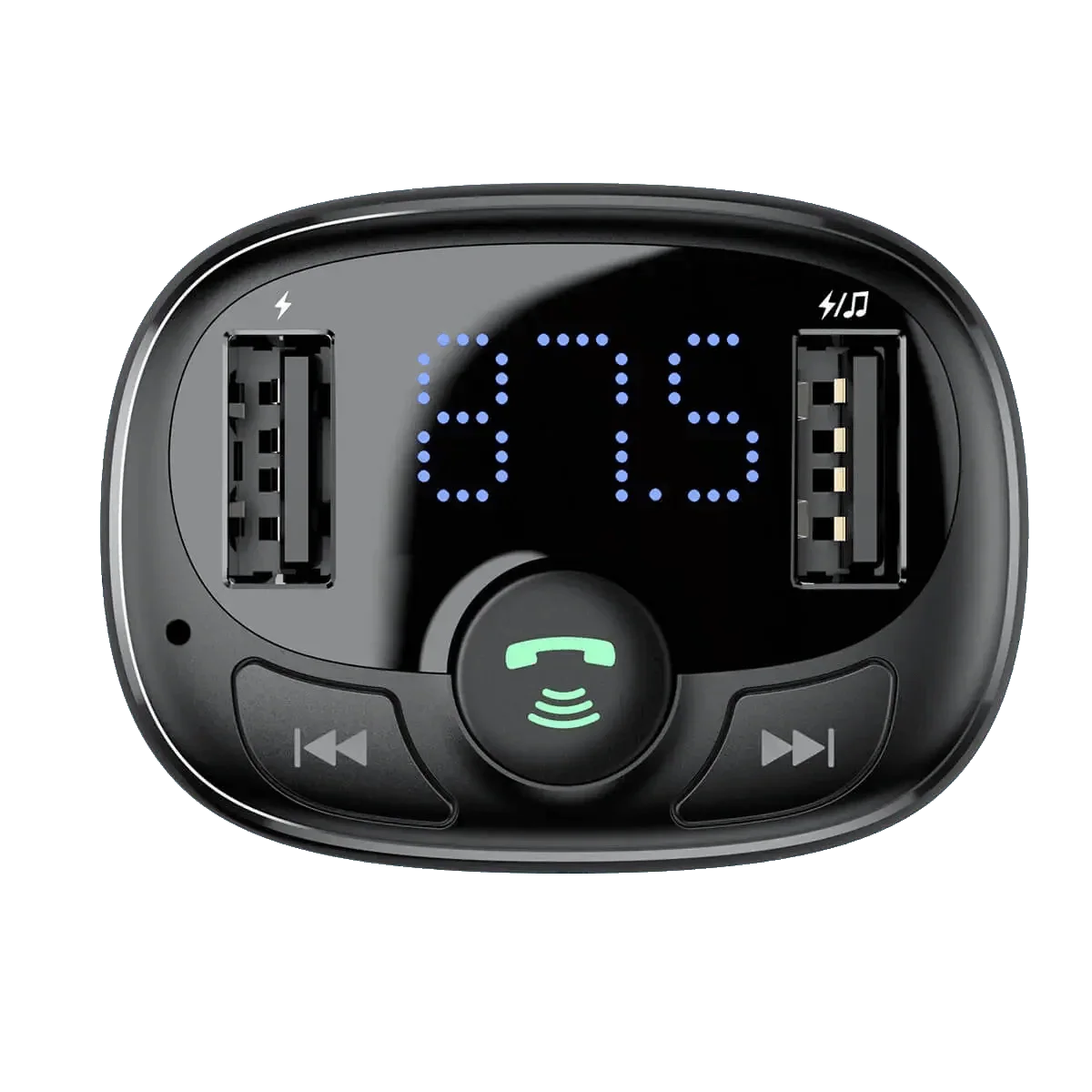 Chargeur USB et transmetteur FM allume cigare