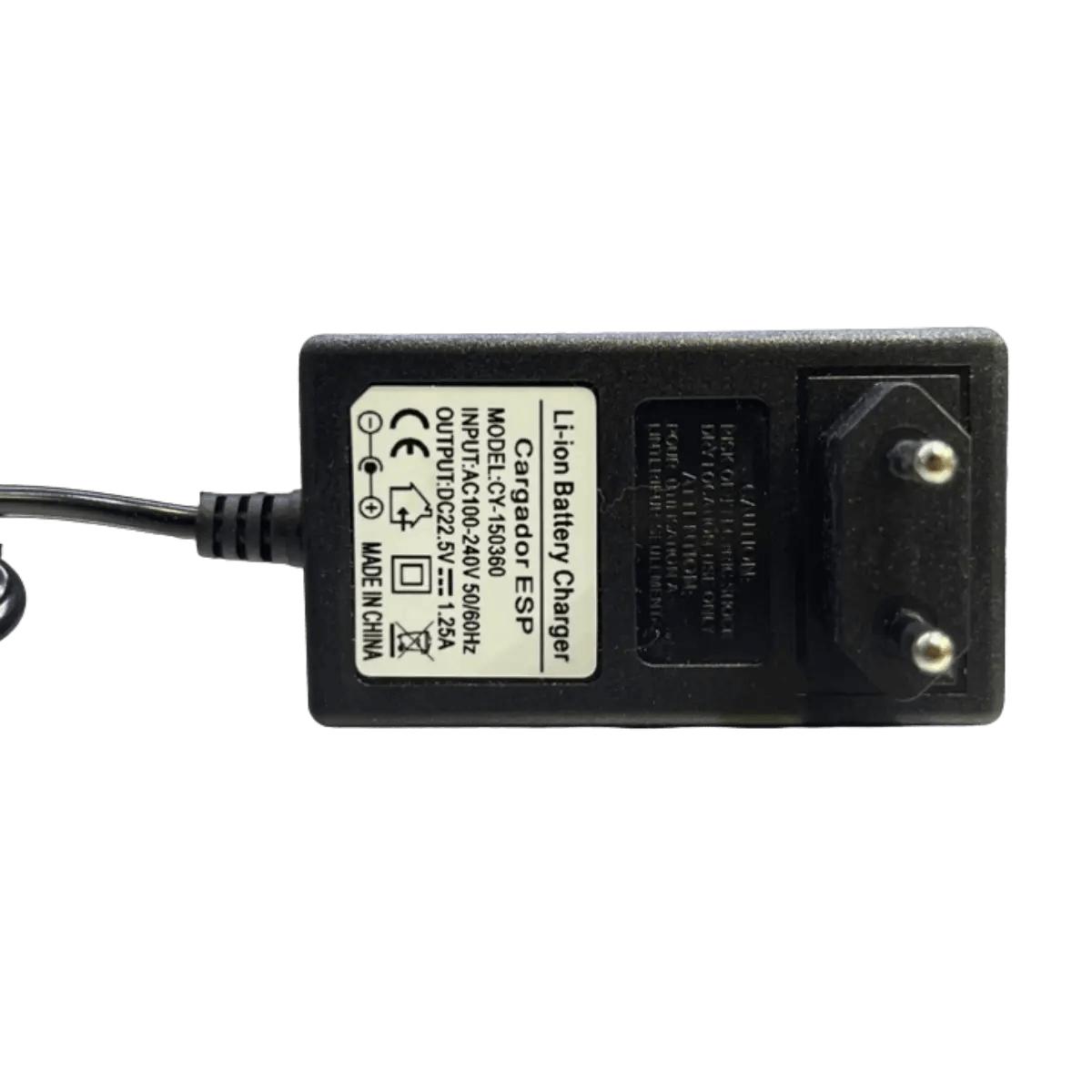 Chargeur 22.5V 1.25A pour aspirateur Irobot