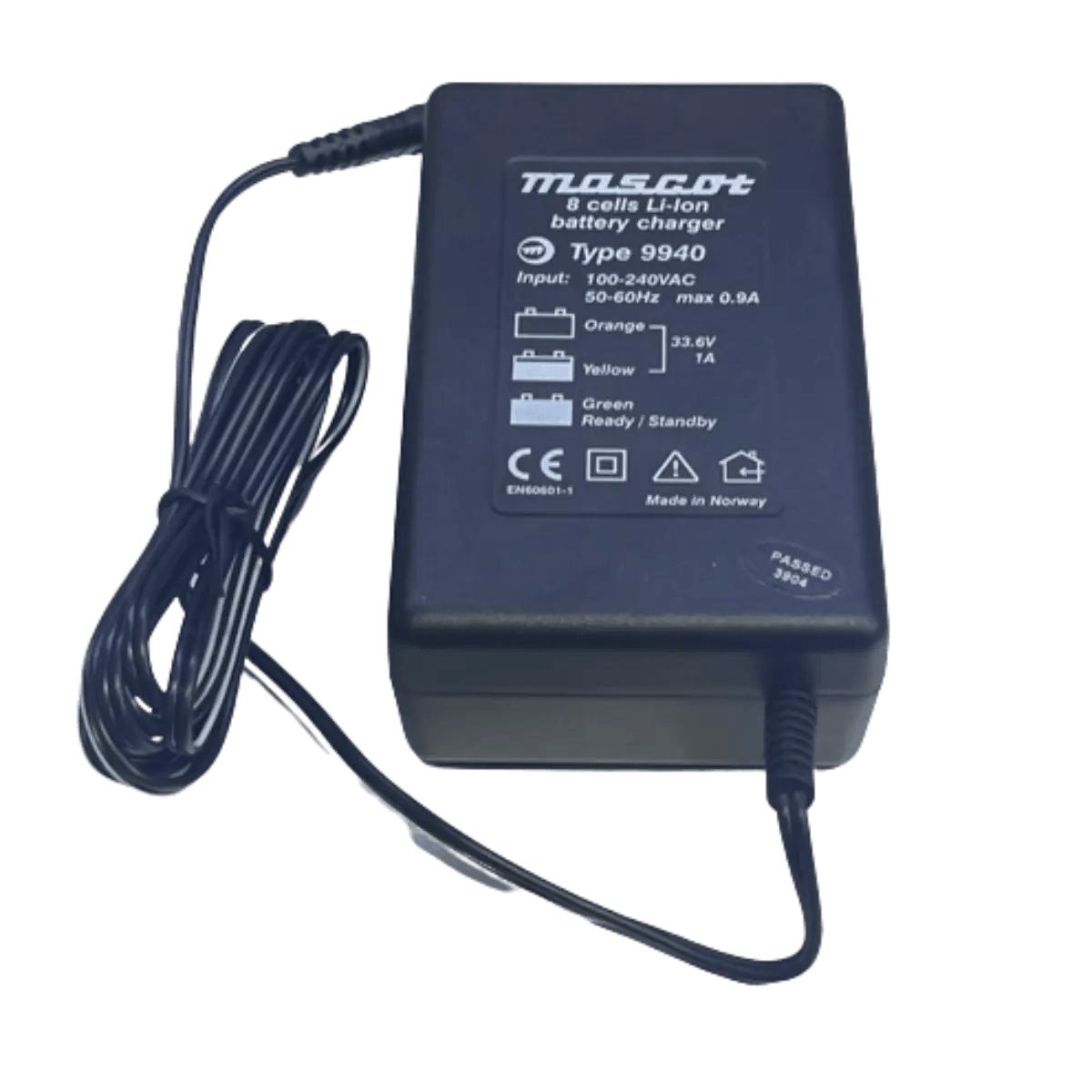 Chargeur 33.6V 1A pour 8 Cellules Li-ion