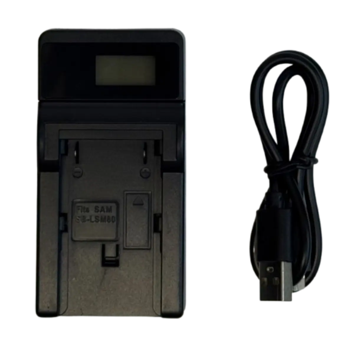 Chargeur USB pour batteries Samsung SB-LSM80, SB-LSM160, SB-LSM320 – Caméscopes Samsung VP / SC / DC