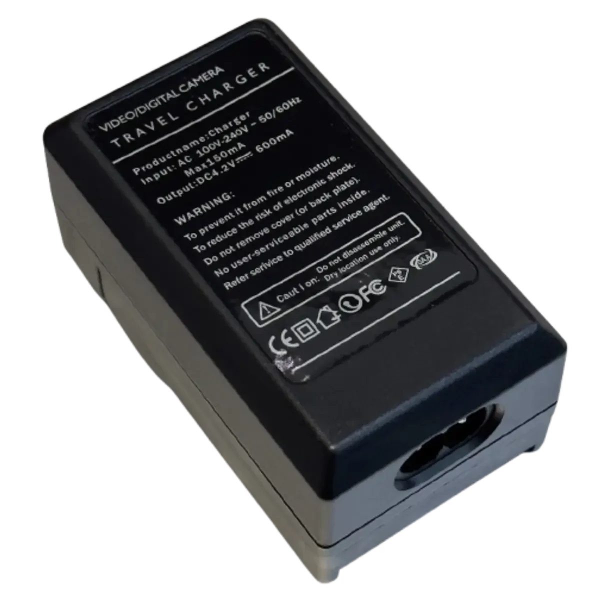 Dos du chargeur pour Batterie Sony NP-FC11