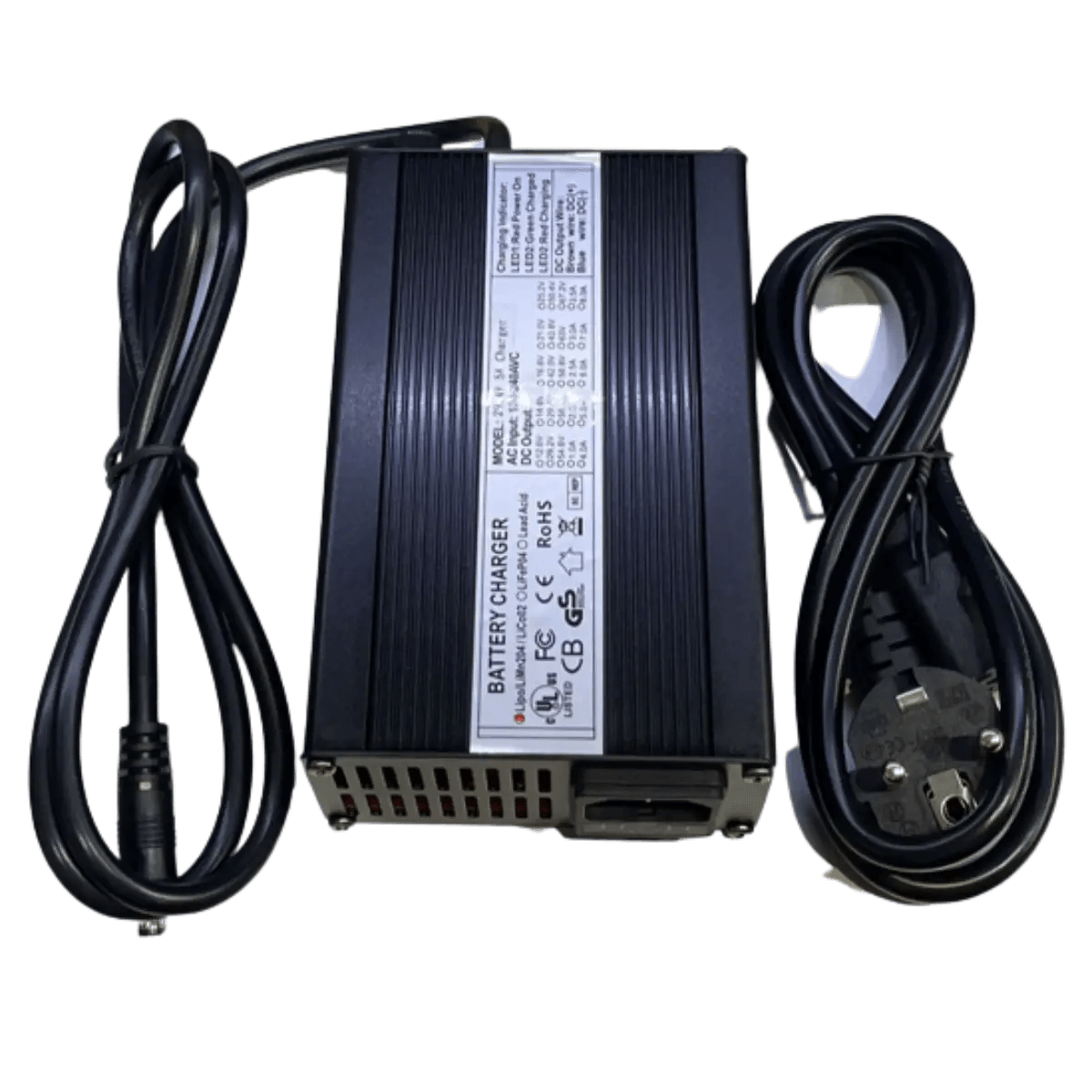 Chargeur de batterie PLOMB ACID 24V - 5A avec ventilateur de refroidissement