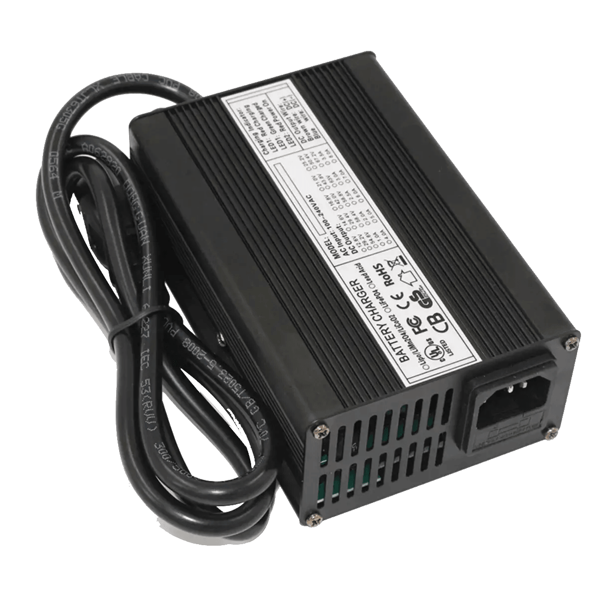 Chargeur de batterie PLOMB ACID 24V - 5A avec ventilateur de refroidissement