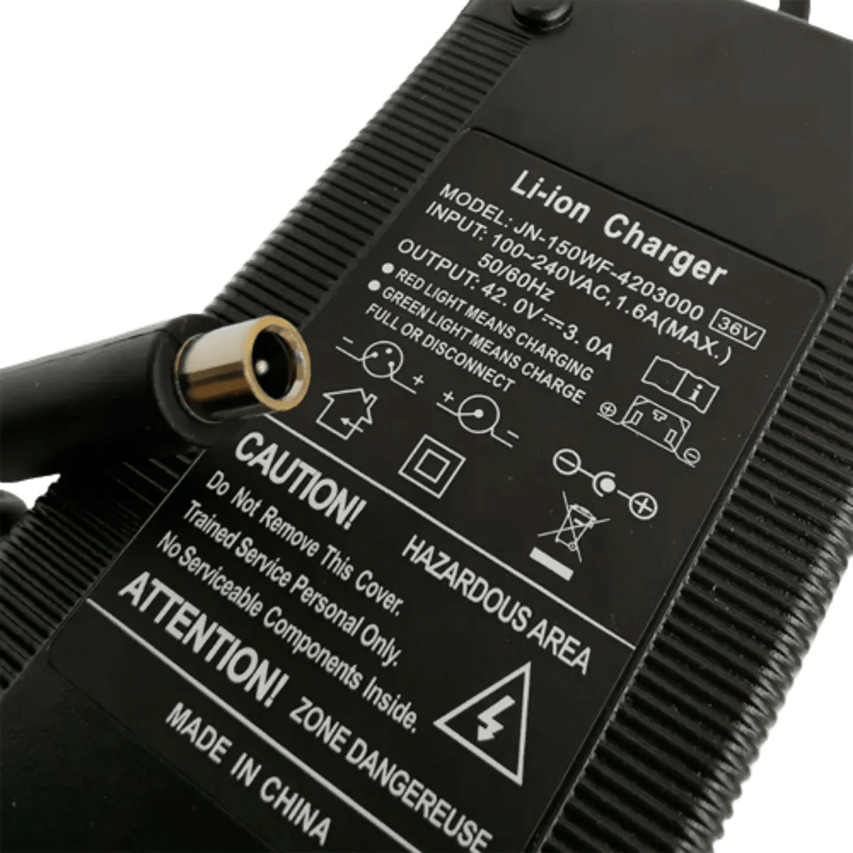 Chargeur rapide 42v 3A pour Xiaomi Mijia M365, Ninebot Max G30 Bird, Lime