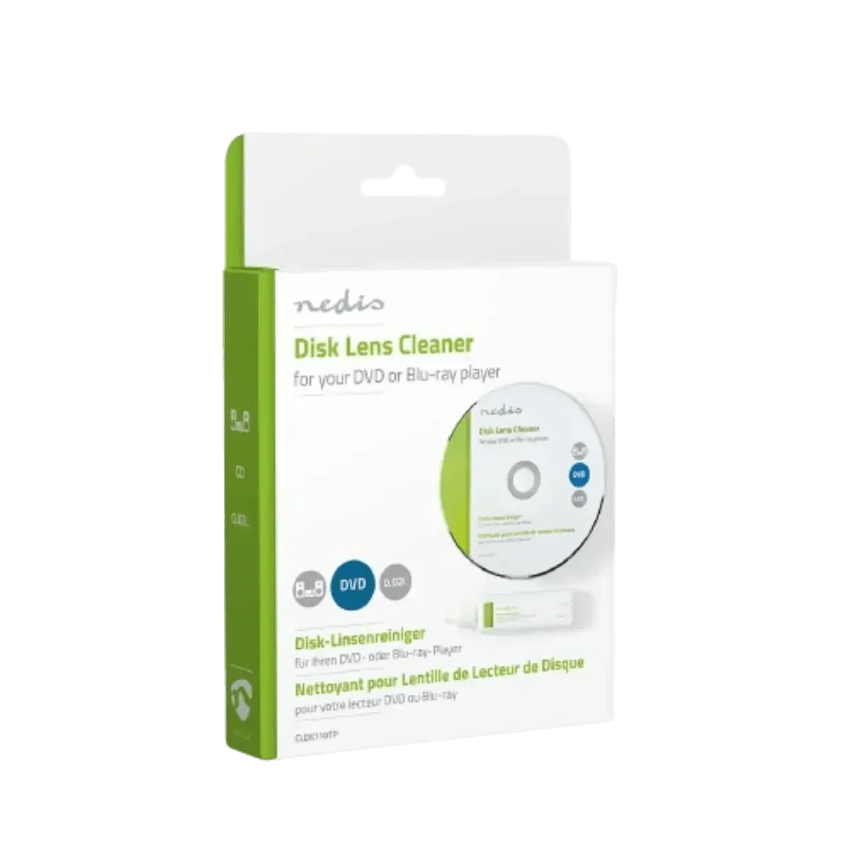 Kit de nettoyage pour lecteur CD DVD Blu-ray avec flacon 20 ml