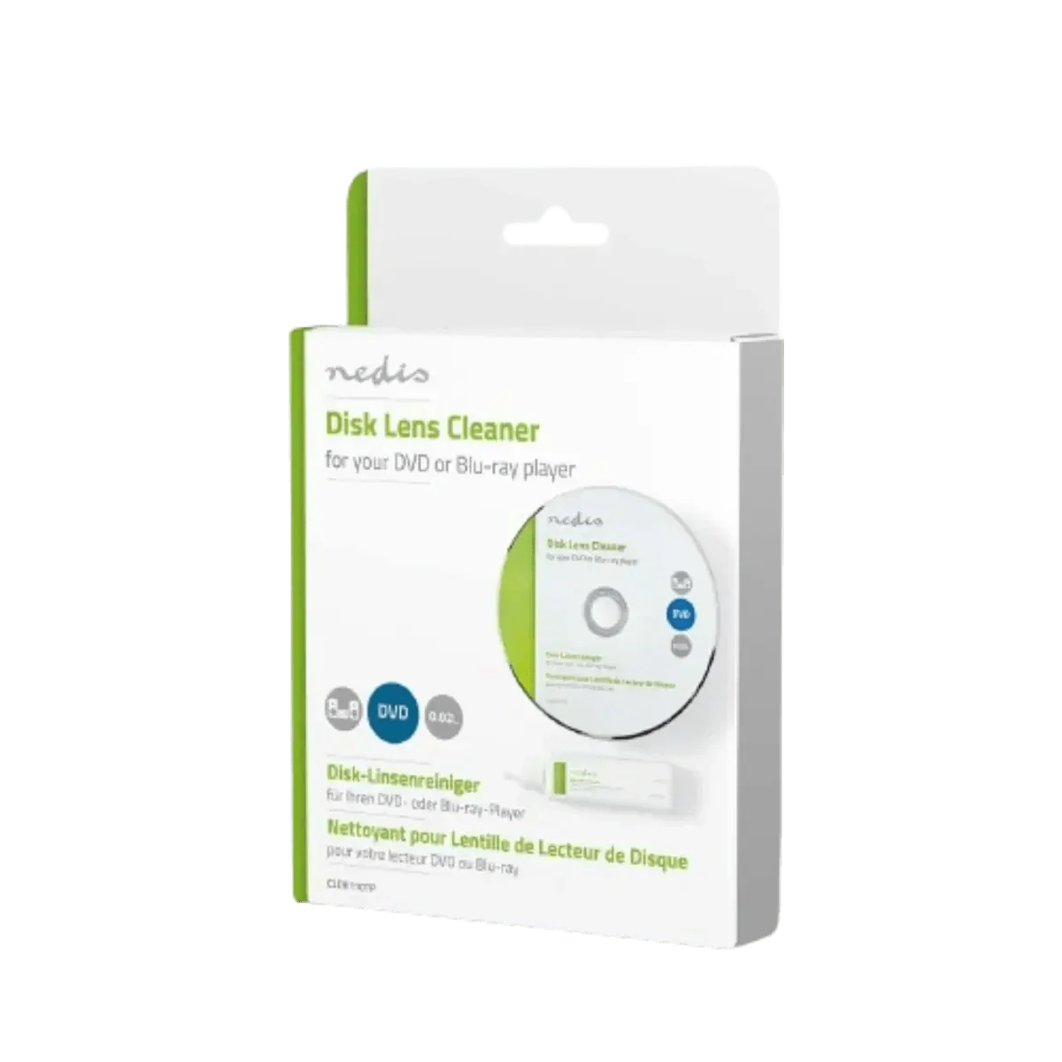 Kit de nettoyage pour lecteur CD DVD Blu-ray avec flacon 20 ml