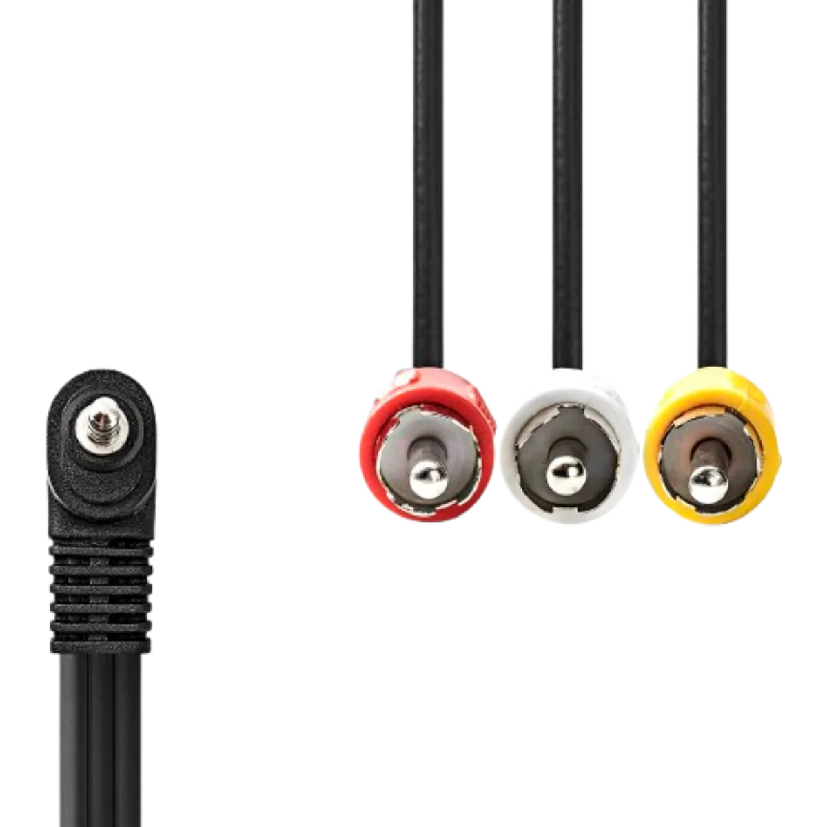 Câble Audio Vidéo Jack 3,5 mm 4 Broches vers 3 RCA Mâles – 2 m Accessoires Energie