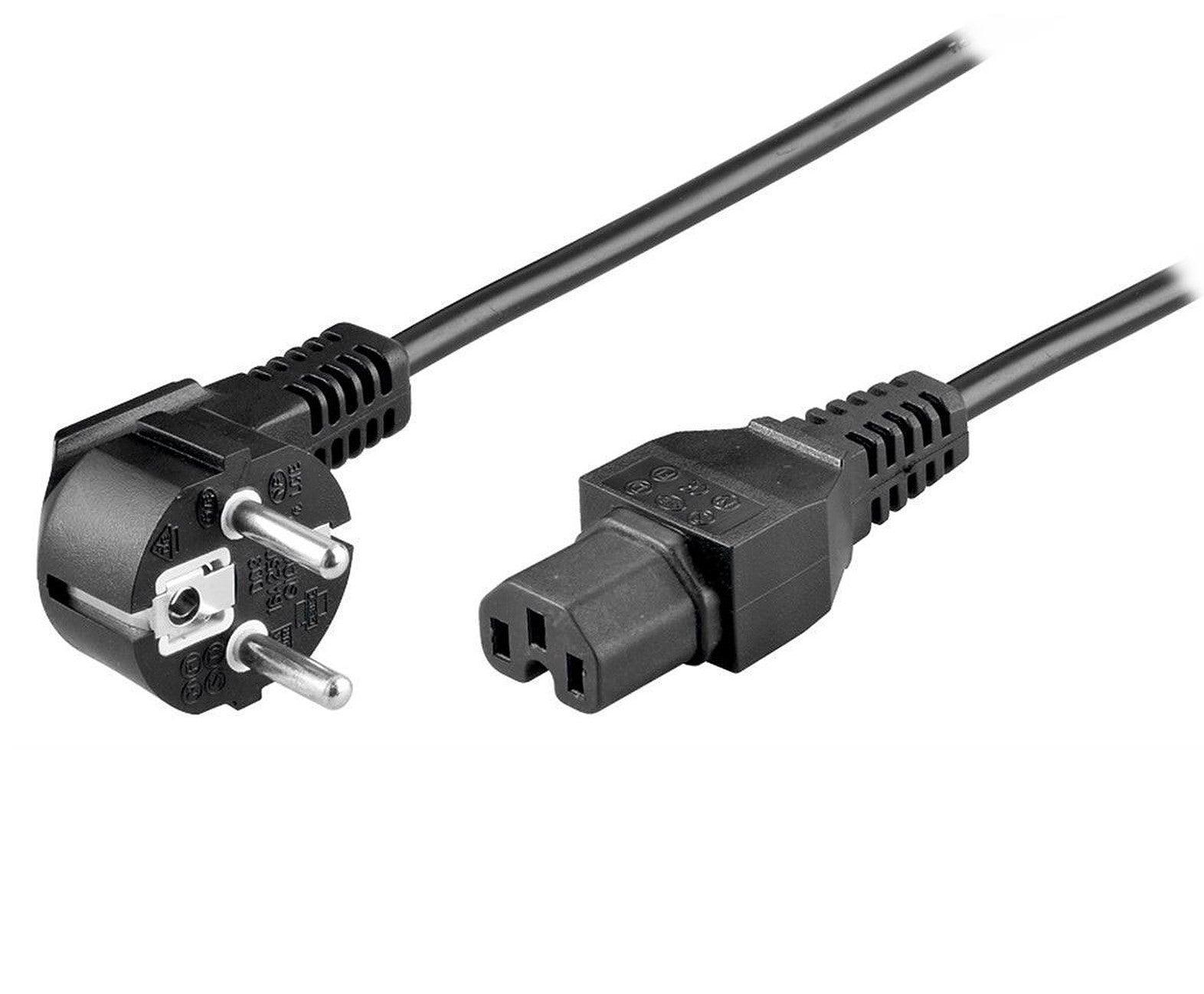 Câble D'alimentation Secteur Type C15 - 2 Mètres Accessoires Energie