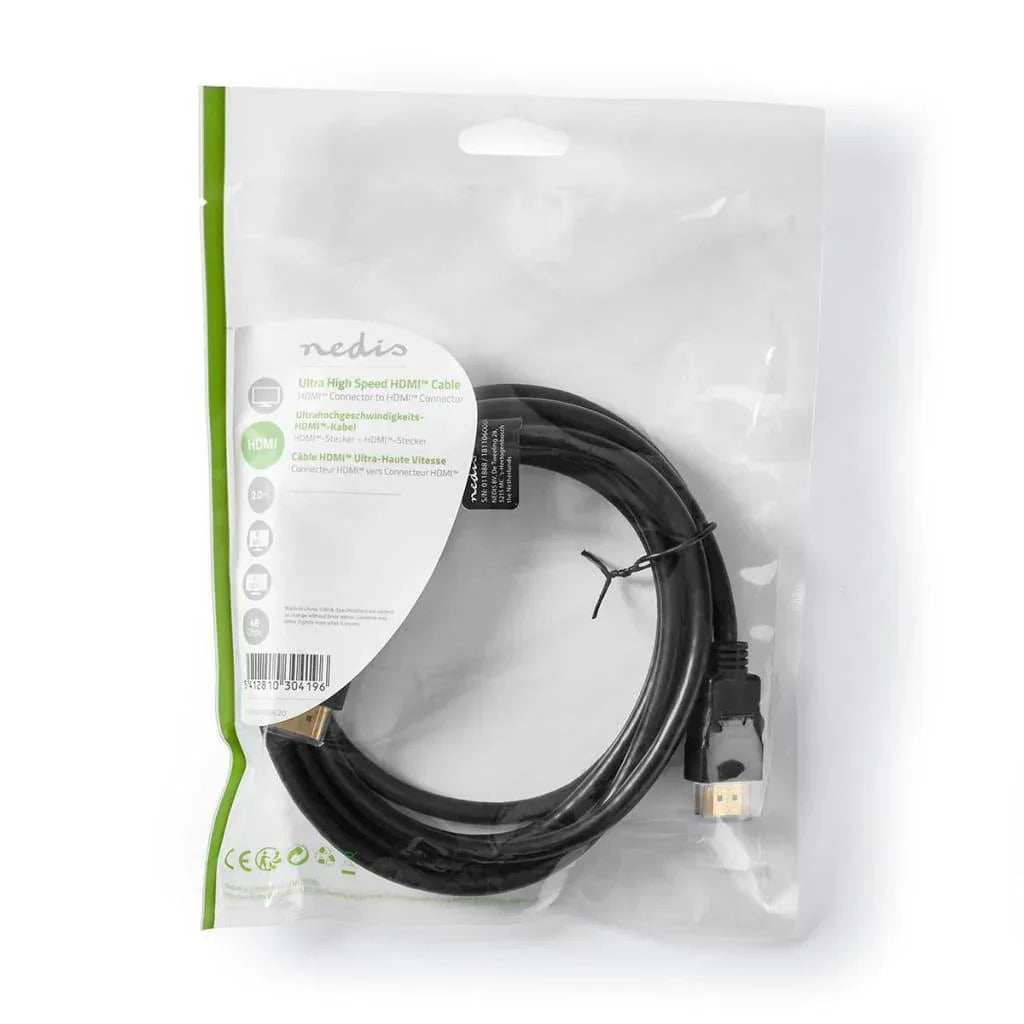 Câble Hdmi™ Mâle Mâle 2 Mètres Accessoires Energie