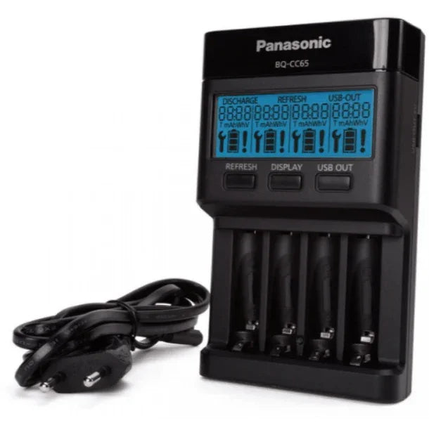 Chargeur ENELOOP PRO pour 4 Batteries AA ou AAA Accessoires Energie