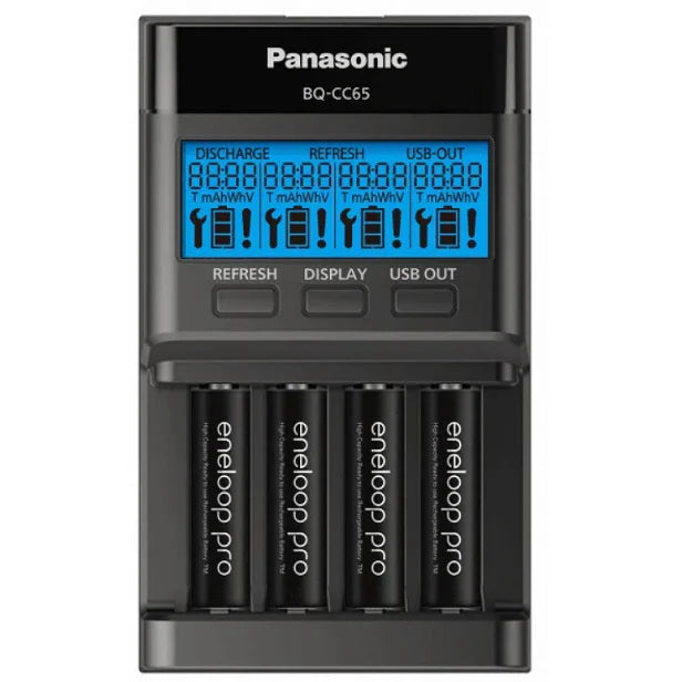 Chargeur ENELOOP PRO pour 4 Batteries AA ou AAA Accessoires Energie