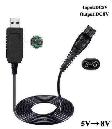 Chargeur USB 8V pour philips One Blade QP2530 Accessoires Energie
