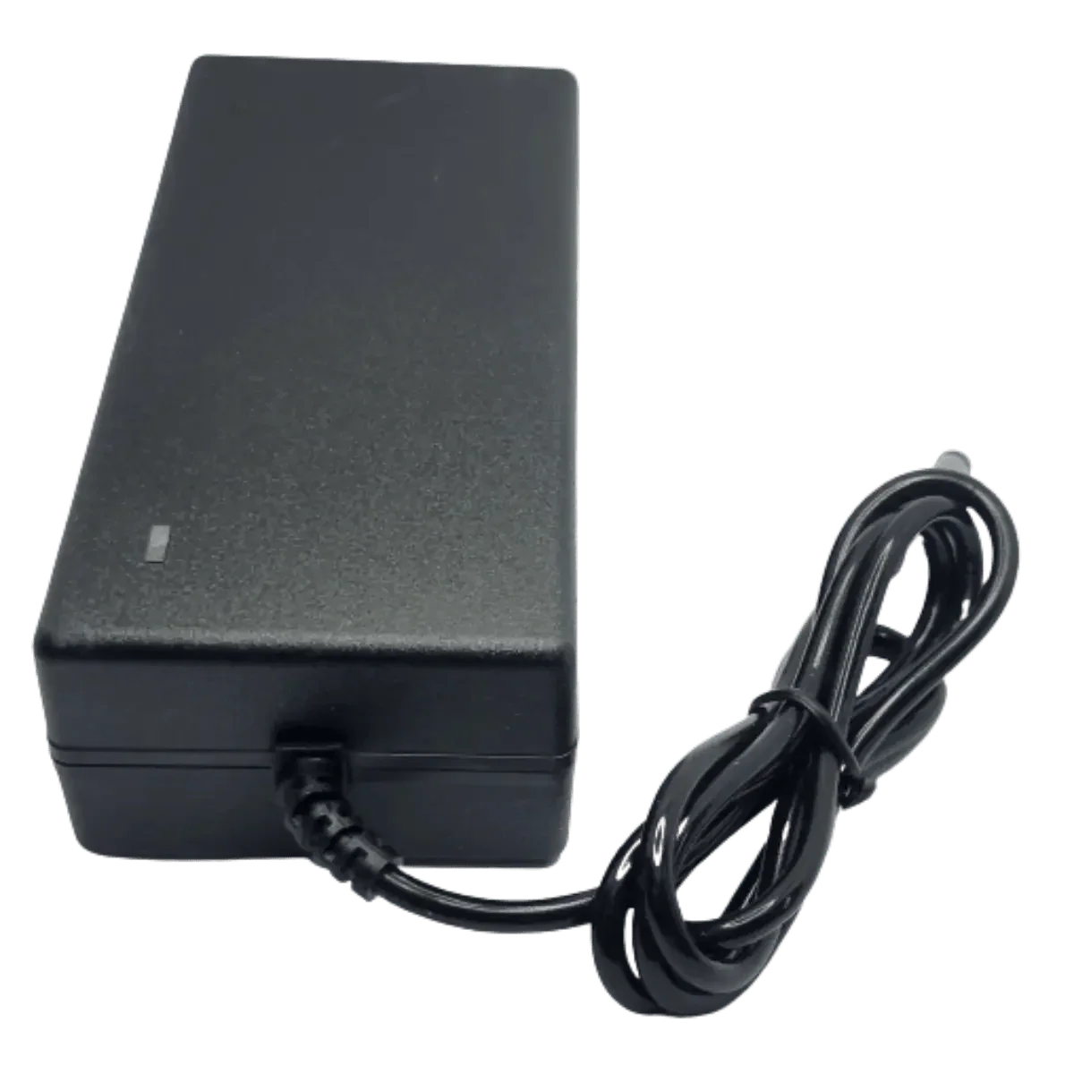 Chargeur 54.6V 2A avec adaptateur fiche D verte 6.3 × 3 mm