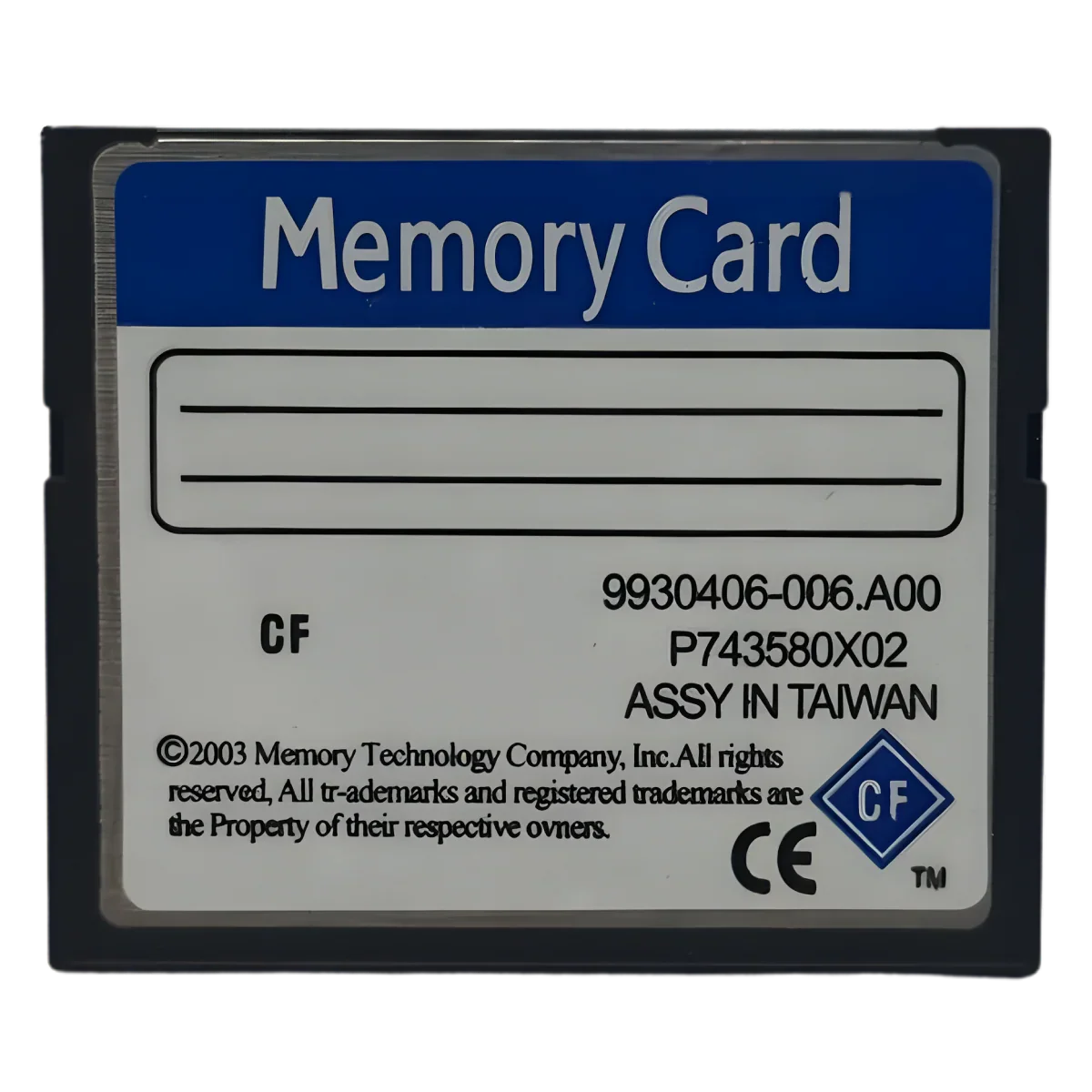 Carte mémoire Compact Flash 2Gb Accessoires Energie