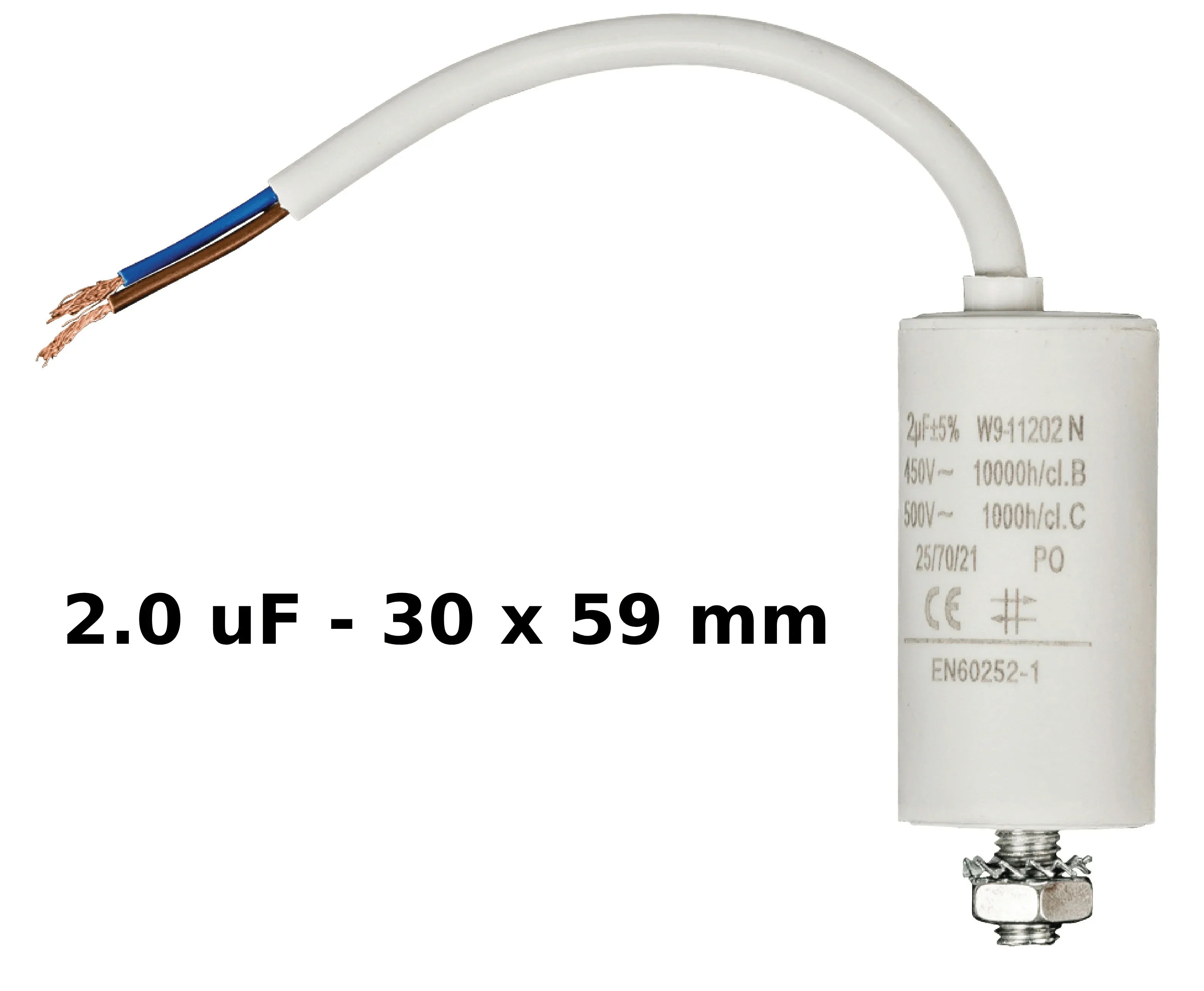 Condensateurs-avec-fils-450V-de-2-0uF-a-60uF-Accessoires-Energie-710 - Accessoires Energie