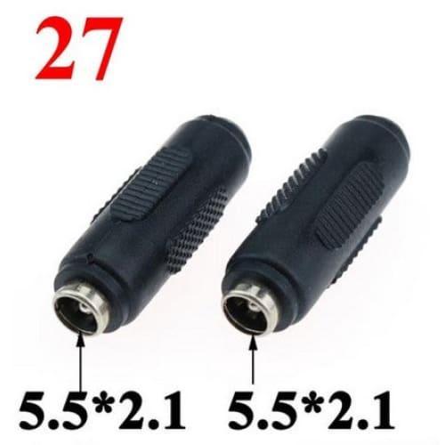 Convertisseur de fiches d'adaptation Input 5.5x2.1mm Output xxx Accessoires Energie