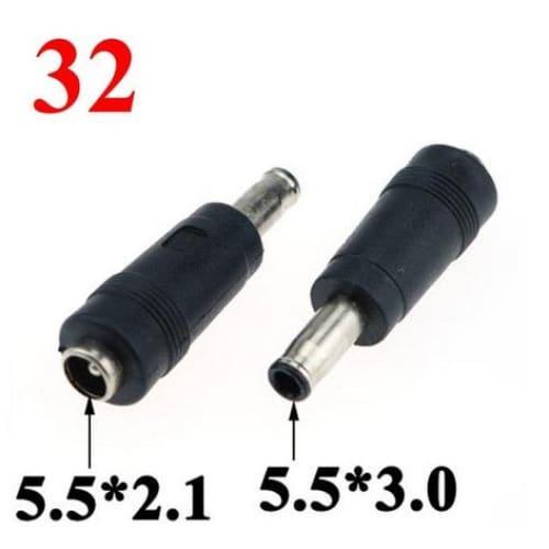 Convertisseur de fiches d'adaptation Input 5.5x2.1mm Output xxx Accessoires Energie