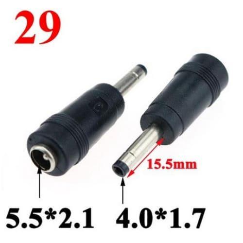 Convertisseur de fiches d'adaptation Input 5.5x2.1mm Output xxx Accessoires Energie
