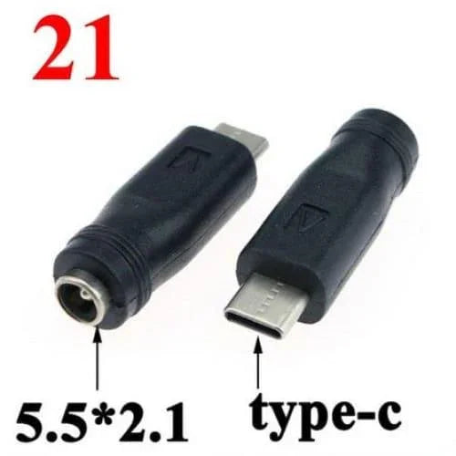 Convertisseur de fiches d'adaptation Input 5.5x2.1mm Output xxx Accessoires Energie