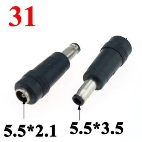 Convertisseur de fiches d'adaptation Input 5.5x2.1mm Output xxx Accessoires Energie