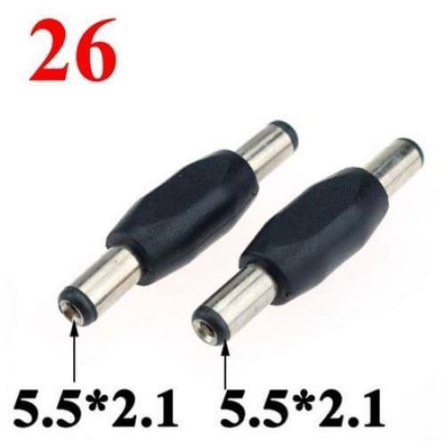 Convertisseur de fiches d'adaptation Input 5.5x2.1mm Output xxx Accessoires Energie