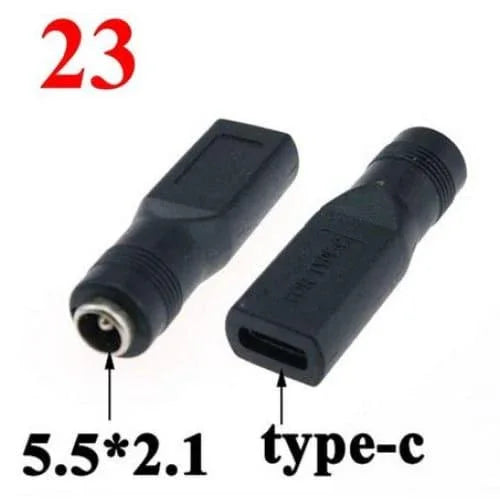 Convertisseur de fiches d'adaptation Input 5.5x2.1mm Output xxx Accessoires Energie