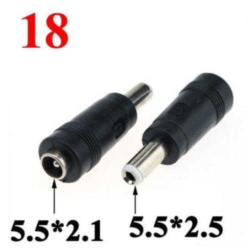Convertisseur de fiches d'adaptation Input 5.5x2.1mm Output xxx Accessoires Energie