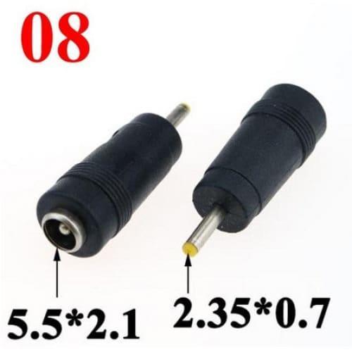 Convertisseur de fiches d'adaptation Input 5.5x2.1mm Output xxx Accessoires Energie
