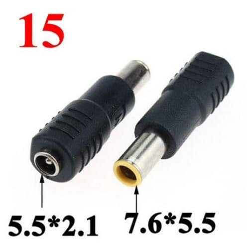 Convertisseur de fiches d'adaptation Input 5.5x2.1mm Output xxx Accessoires Energie