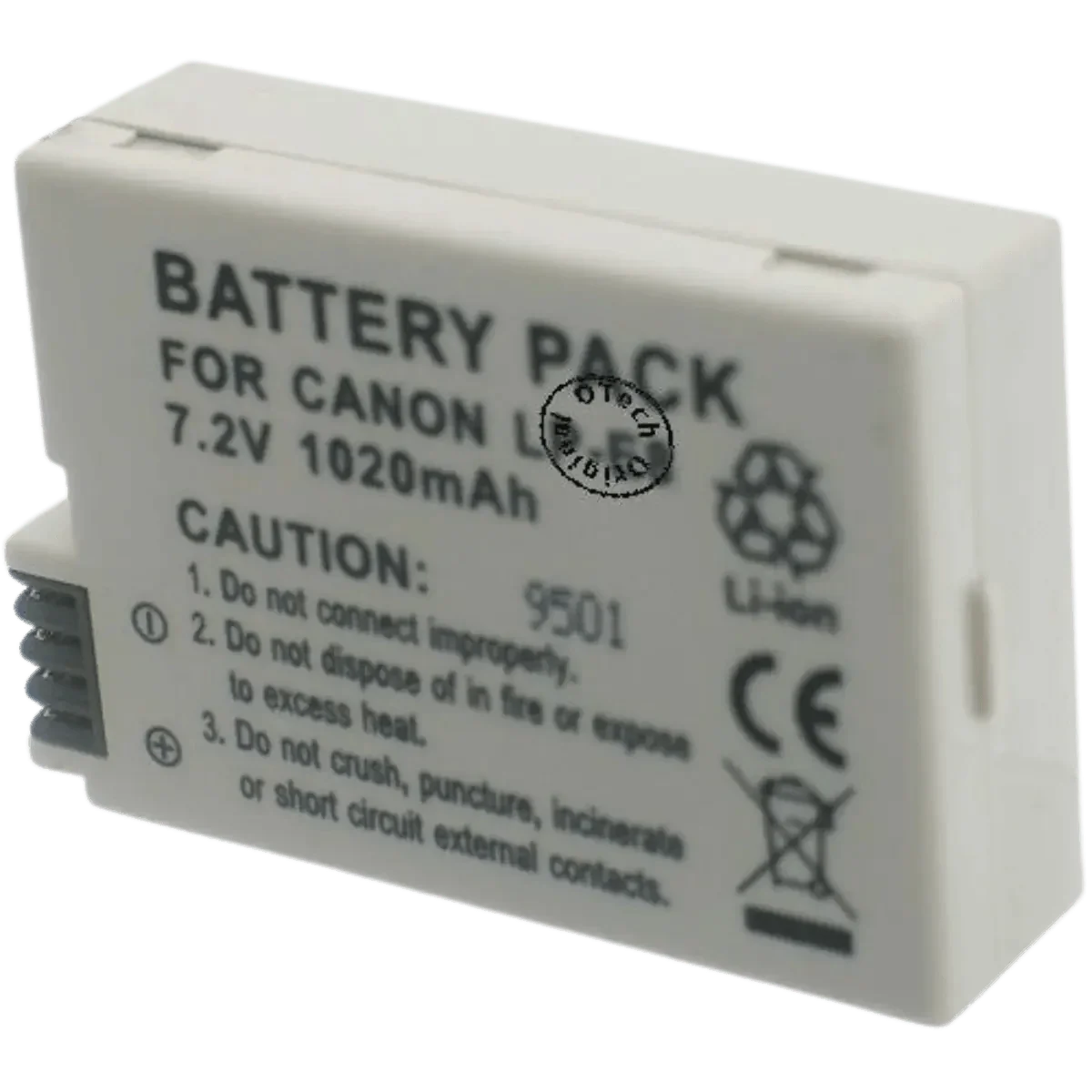 Batterie LP-E8 pour appareil photo Canon
