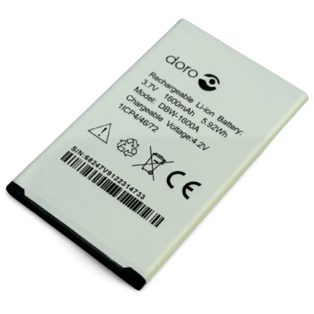 Batterie d'origine Doro DBW-1600A