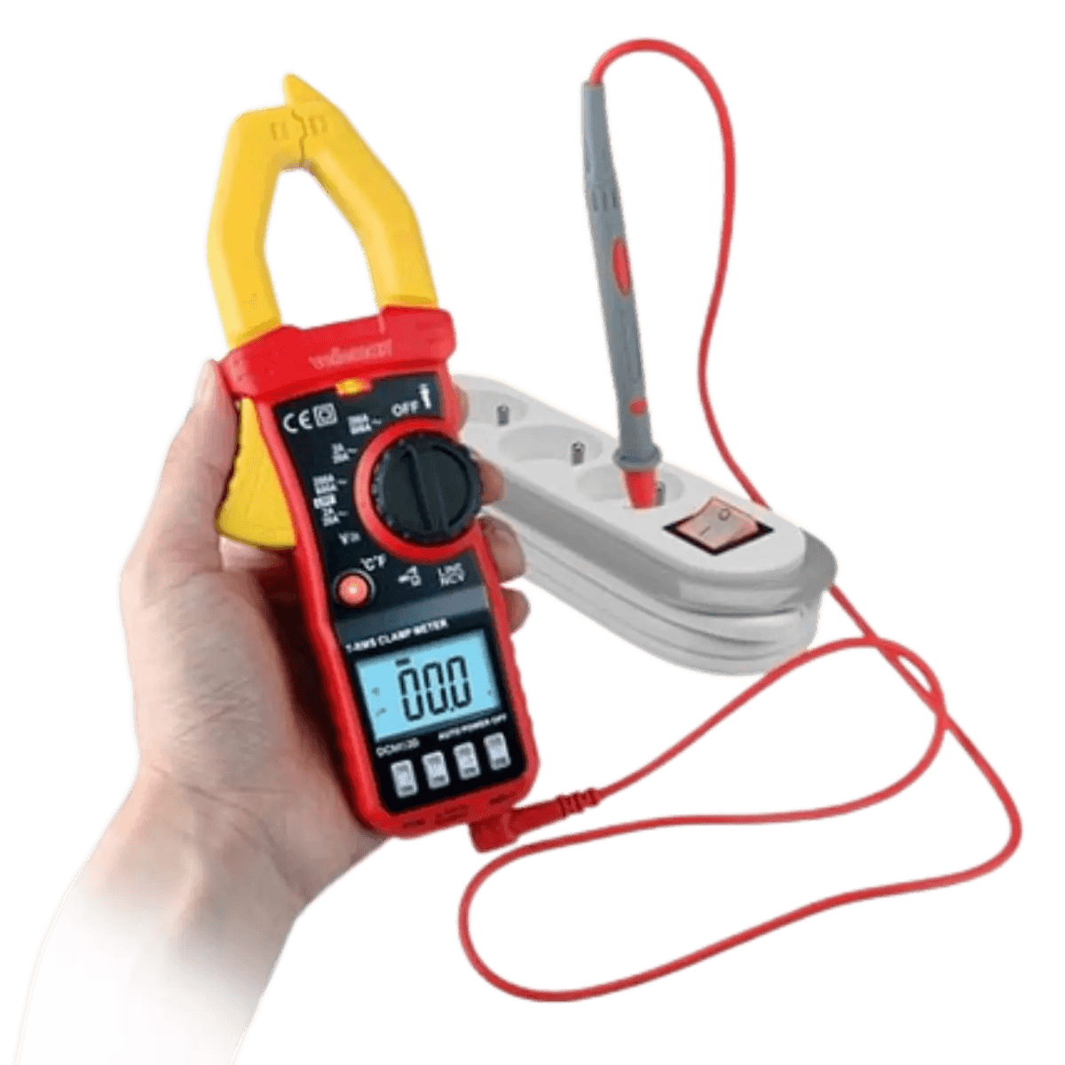 Pince ampèremétrique - CAT 3 - 600V - AC - NCV - DATA-HOLD