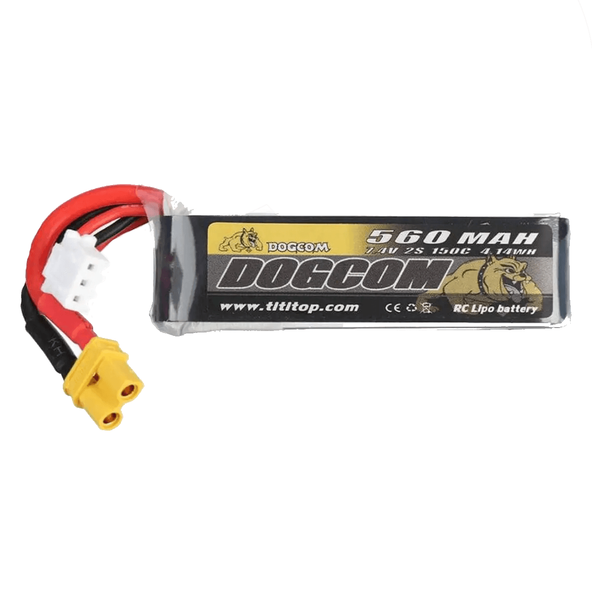 Batterie Lipo Drone 2S 7,4v 560mAh 150c