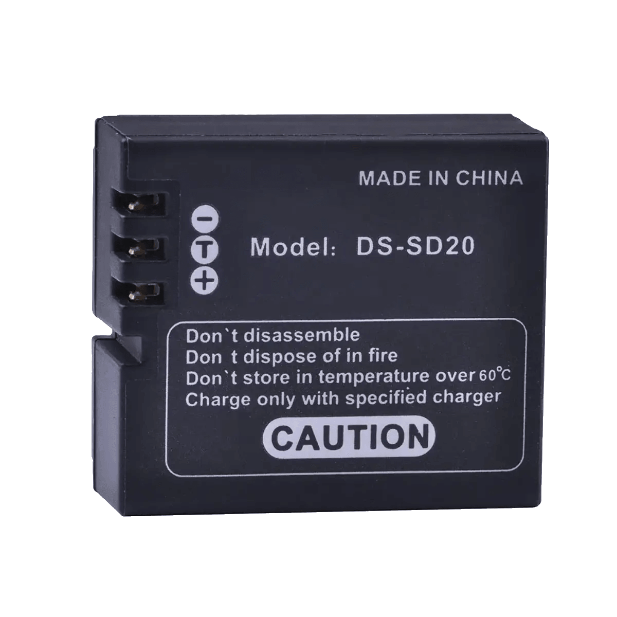 Batterie SD20 pour caméra AEE SD18, SD19, SD20, SD21, SD22, SD23